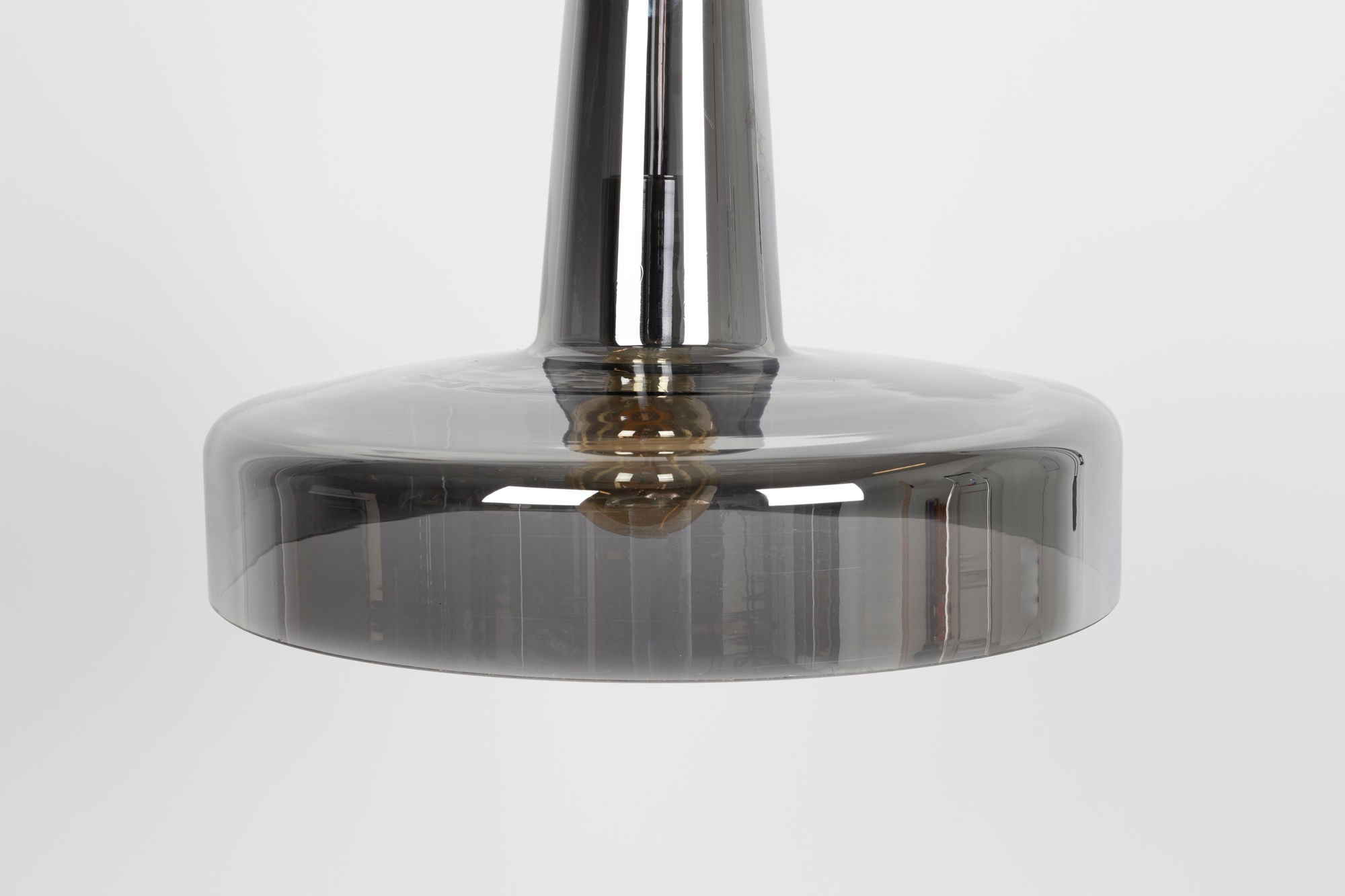 Anshin Smoke Glass Pendant Lamp Medium